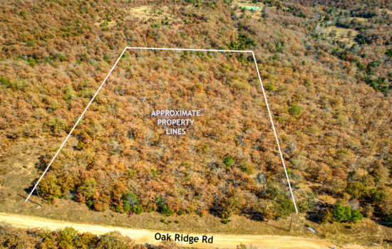 5 Acres Near McAlester, OK with Electric and Community Lake